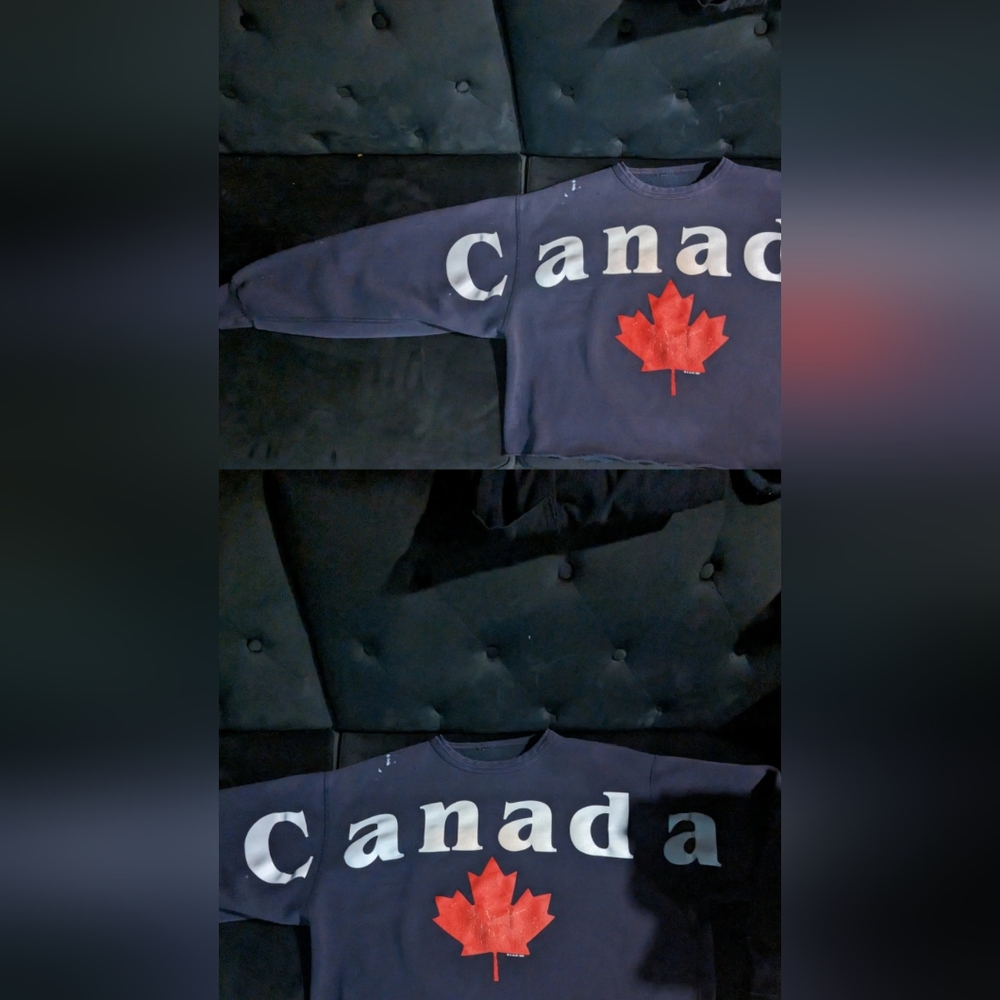 Vintage cropped sweatshirt